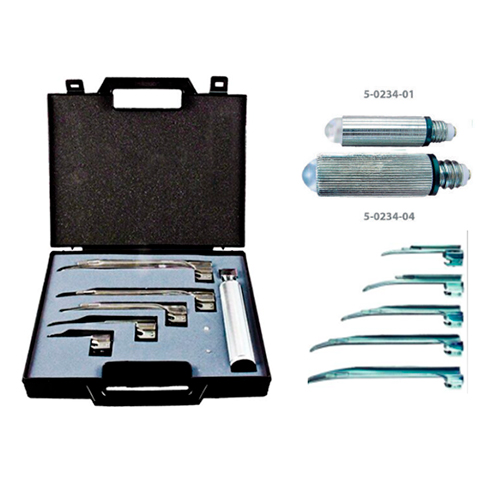 Laringoscopio Convencional Valvas Rectas