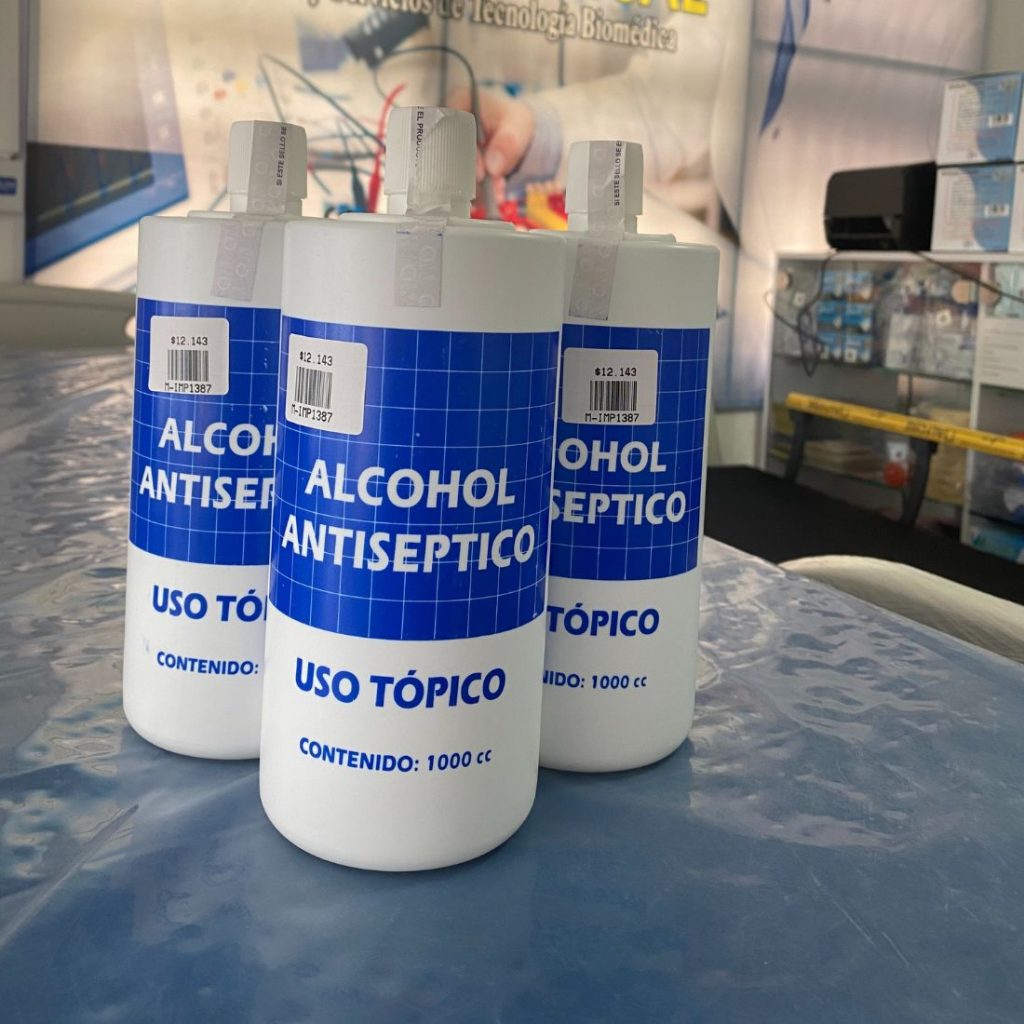 Alcohol antiséptico 1.000cc