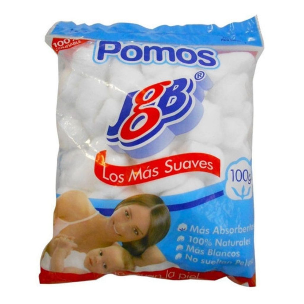 Algodón pomos JGB