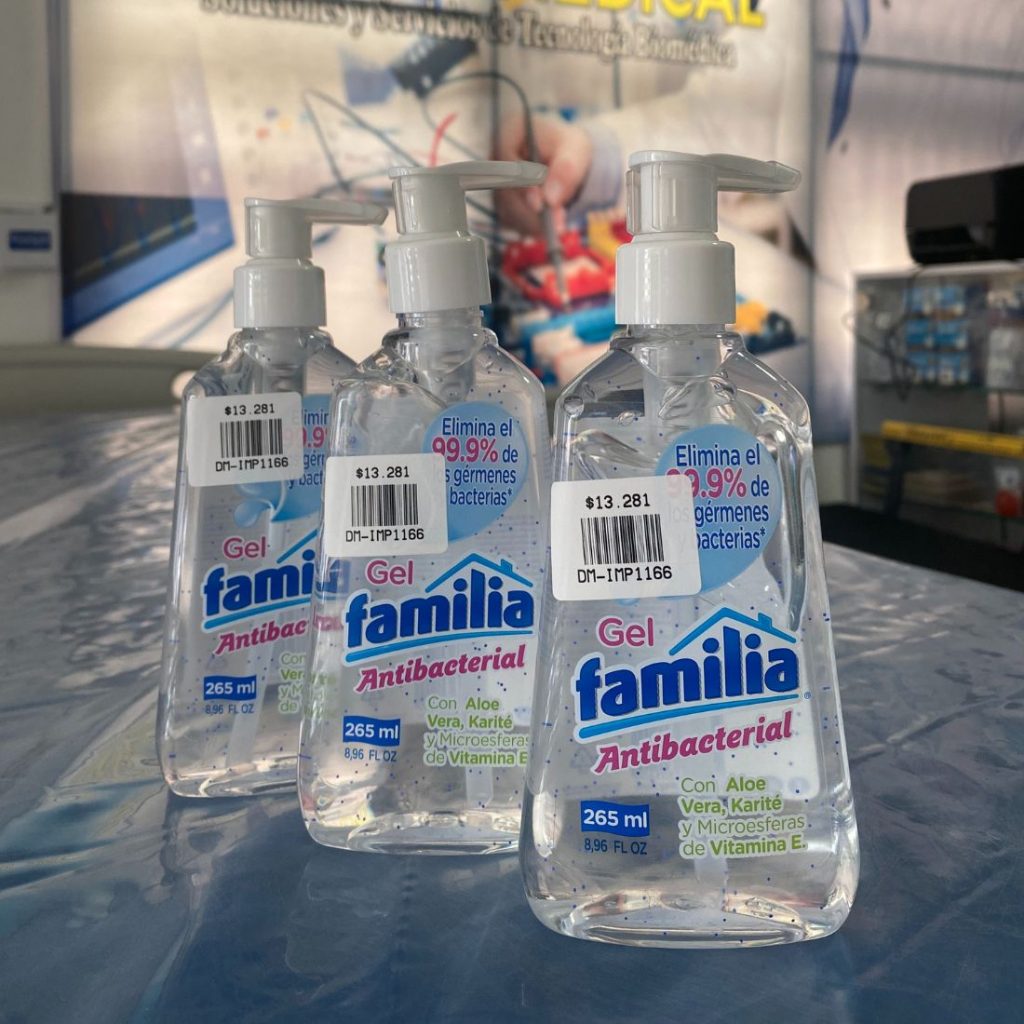 Gel antibacterial Familia