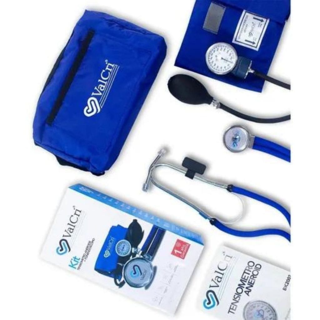 kit de tensiómetro + fonendoscopio marca valcri